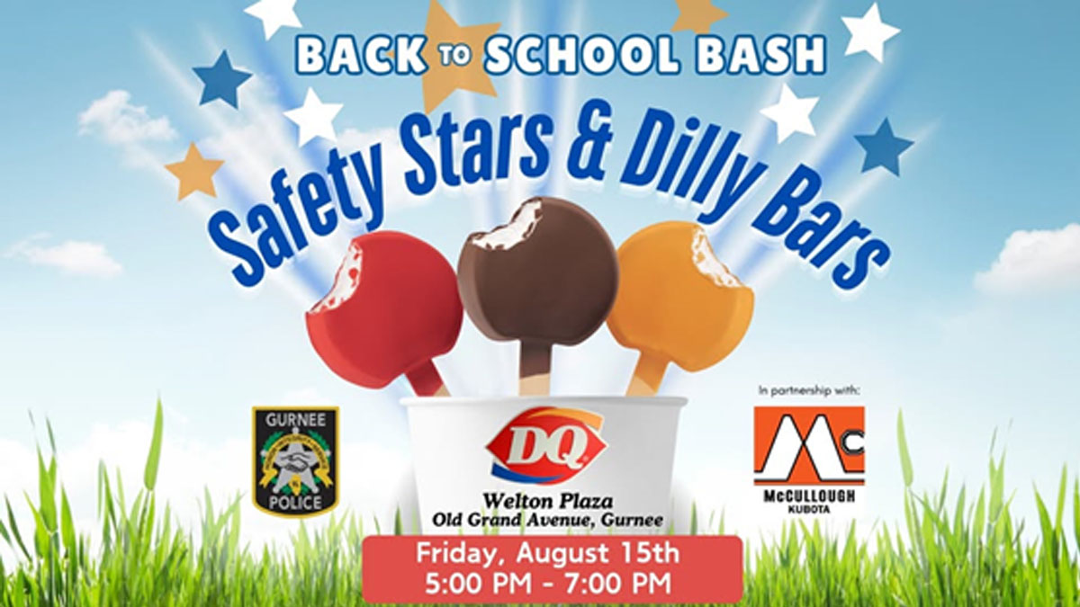 Safety Stars & Dilly Bars: Back to School Bash in Gurnee